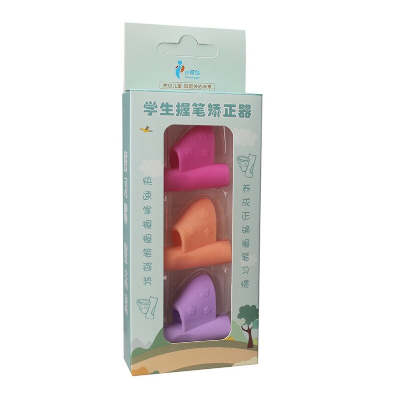 3PCS writing correction device child finger grip pen pencil pencil pen writing auxiliary pen posture correction tool 20N7