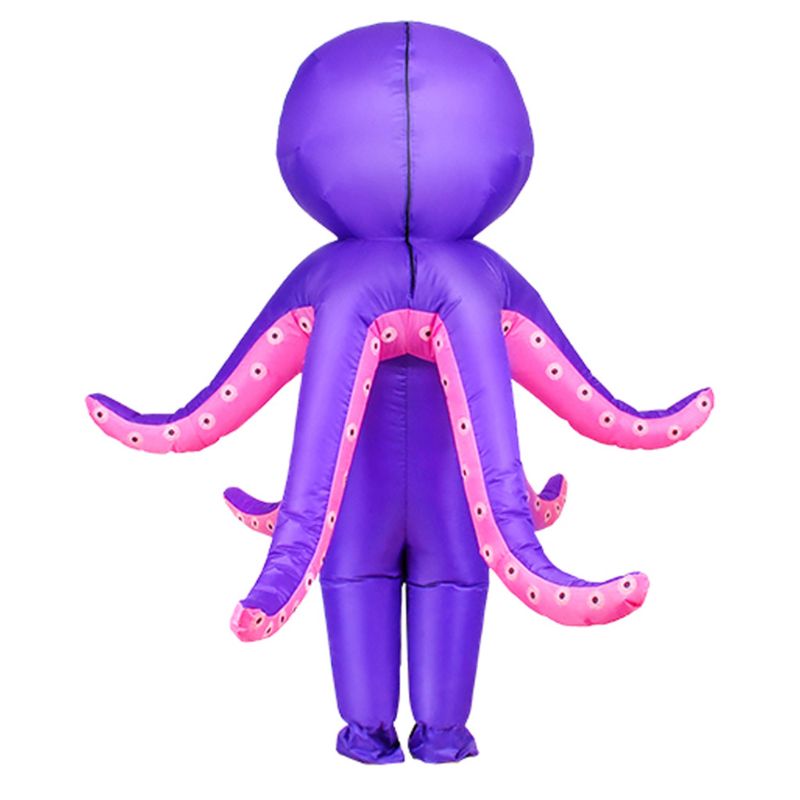 OOTDTY pieuvre gonflable déguisement adultes drôle sauter tenue Halloween Cosplay déguisement vêtements