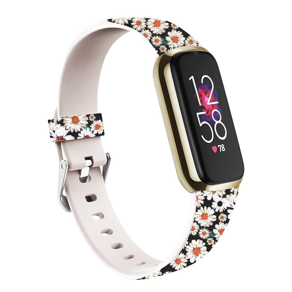 Wrist Strap For Fitbit Luxe Watch Band For Fitbit Luxe Bracelet Soft Silicone Loop Smart Watch Accessories Replacement Belt