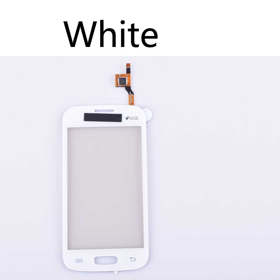 For Samsung Galaxy Star Pro S7262 S7260 GT-S7260 Touch Screen Panel Sensor Digitizer Lcd Front Glass Outer Lens Replacement: White-No tool