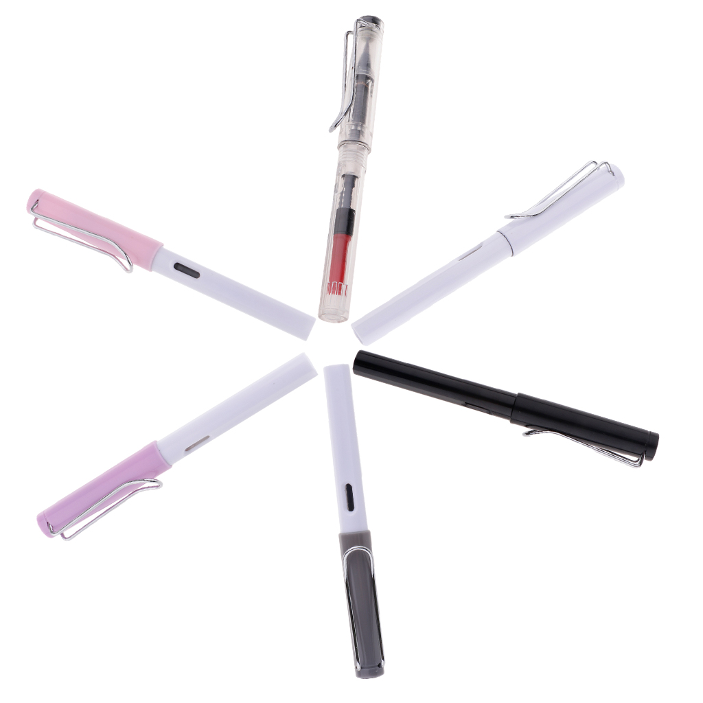 Calligraphy Painting Arts Pocket Refillable Fountain Pen Brush