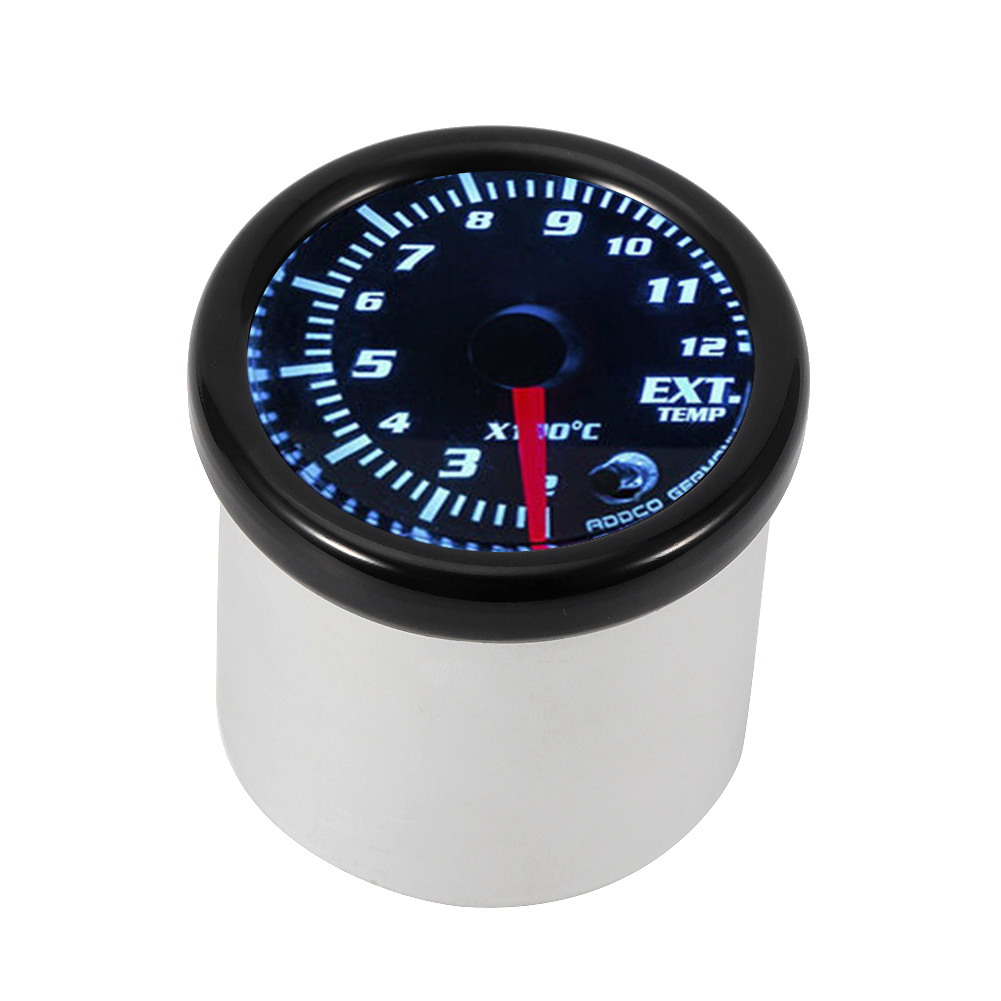 Led Auto Exhaust Gas Temp Gauge Ext Temp Meter Egt Sensor 52 Mm/2.0in Auto Accessoires