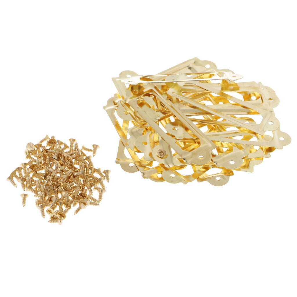 20x Metal Label Holder Drawer Cabinet Label Tag Frame File Name Card Holder