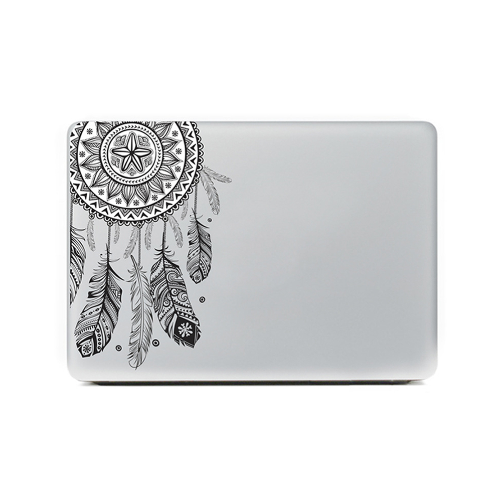 Blomster laptop skin sticker notebook computer sticker til book air pro retina 13 bog 11 13 15 tommer  #905