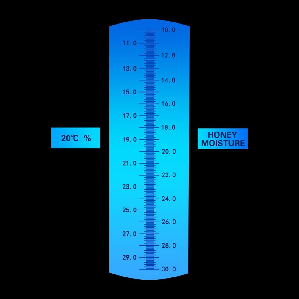 Yieryi Hand Held 10-30% Water Honing Refractometer Met Kalibratie Atc Refractometer Honing Vocht Meter Met Case