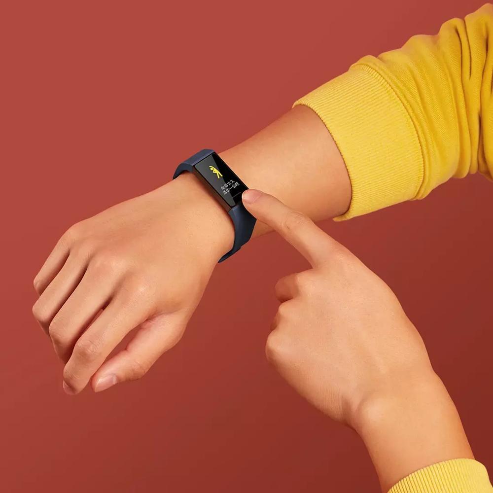 Xiaomi-reloj inteligente Redmi Band, pulsera con pantalla Larg de 1,08 pulgadas, Control de música, Bluetooth, impermeable, rastreador de Fitness