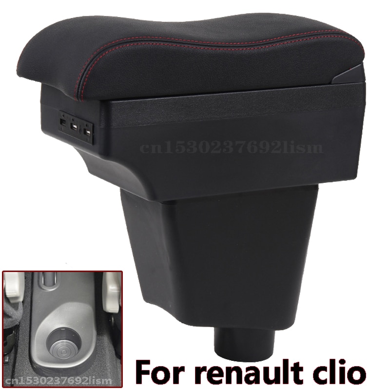Voor Renault Clio 4 Armsteun Doos Universele Auto Centrale Armsteun Opbergdoos Bekerhouder Asbak Modificatie Accessoires