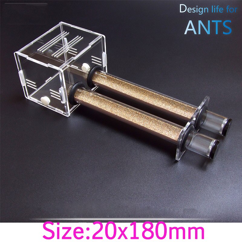 Double Test Tube Ant Nest 20mm Diameter Slub Nest Ant Bionic Ant Nest Workshop Villa Ants Farm House