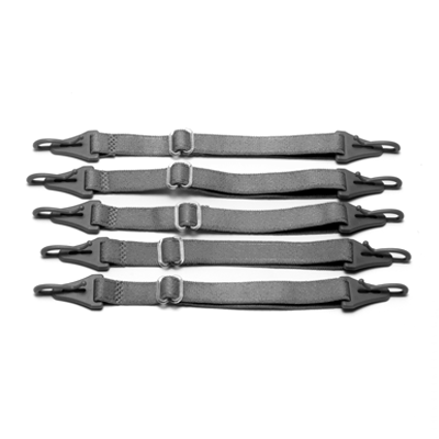 Catena per occhiali antiscivolo per bambini Corda per occhiali per bambini Supporto per cavo elastico regolabile Cordino sportivo cinghia corda Mascarilla estensore: Rosso