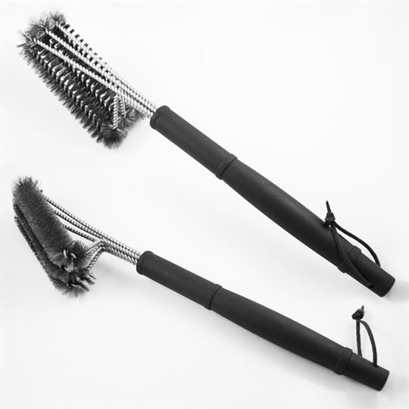 Upspirit-Parrilla de alambre de 18 pulgadas, cepillo para parrilla, raspador de limpieza para parrilla, cepillos para parrillas, limpiador, accesorios para barbacoa, herramientas de cocina