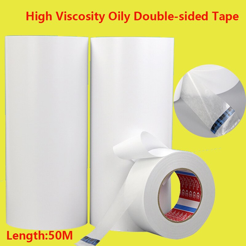 Ruban adhésif Double face Super collant, ruban adhésif double face huileux, Ultra-fin, cadre Photo large, bande adhésive Double face, croquis