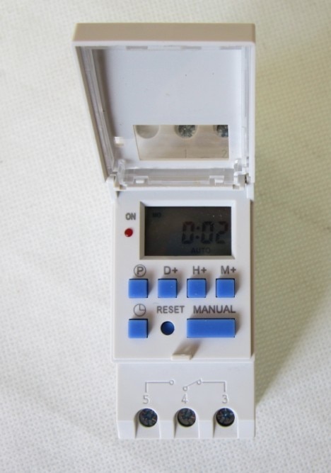 THC15A Electronic Weekly 7 Days Programmable Digital TIME SWITCH Relay Timer Control AC 220V 12V 24V 48V 16A Din Rail Mount