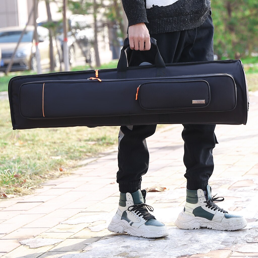 Lichtgewicht Tenor Trombone Gig Bag Muziekinstrument Case Dual Waterdichte 96Cm