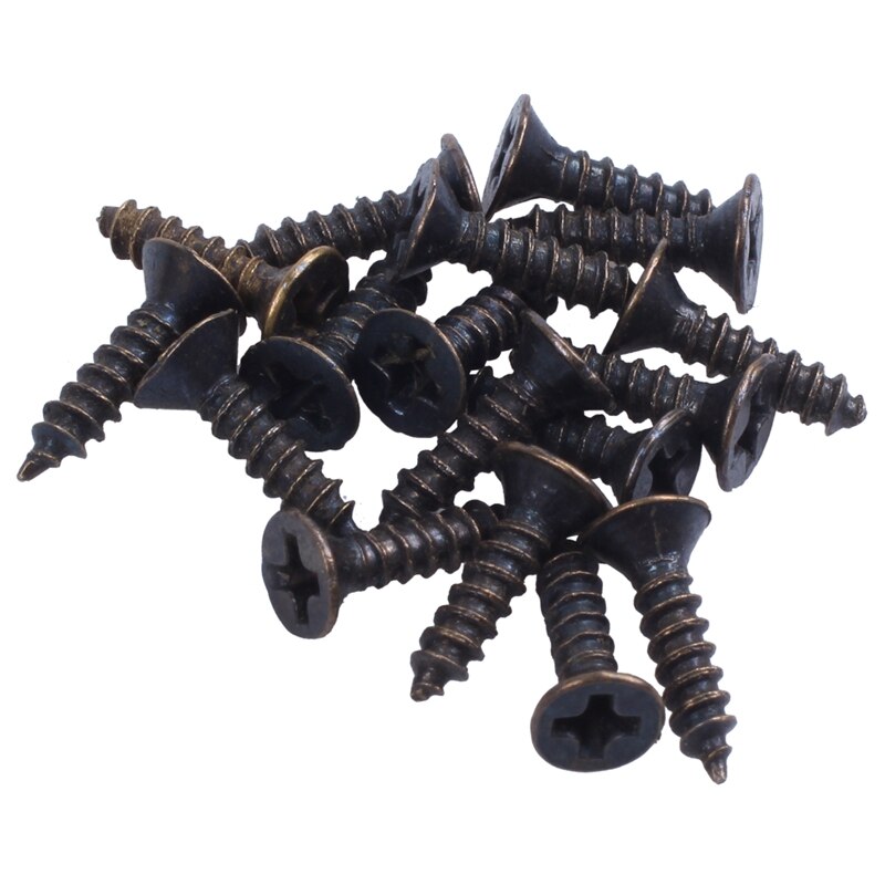 Office File Drawer Tag Label Holder 83Mm X 30Mm 8 Pcs Bronze Tone