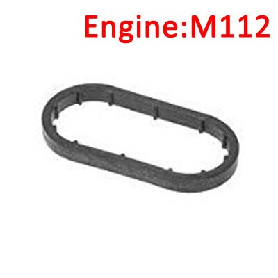 Eustein junta do refrigerador de óleo do motor para para-benz clk320, e320 sl500 c 1121840261 filtro de óleo hosing 112 184 0261 1121840261