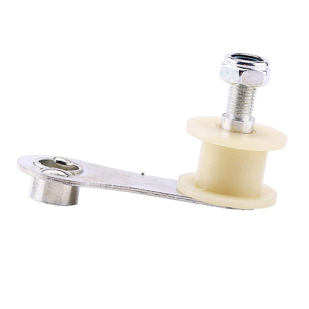 Tensor de cadena, ajustador de tensión, Compatible con rodillo guía Metal, plástico, se muestra con ajuste para la mayoría de la suciedad, moto, bicicleta, ATV