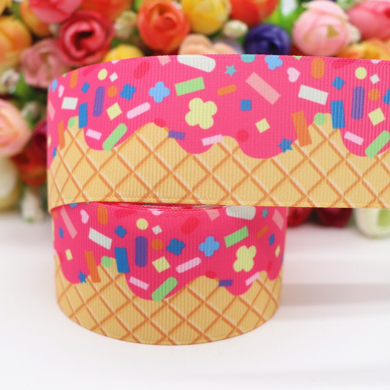 5 Yards 1.5 "38Mm Grosgrain Lint Cake Gedrukt Lint Voor Haarelastiekjes Diy Ambachten Handgemaakte Accessoires M20021204: 1