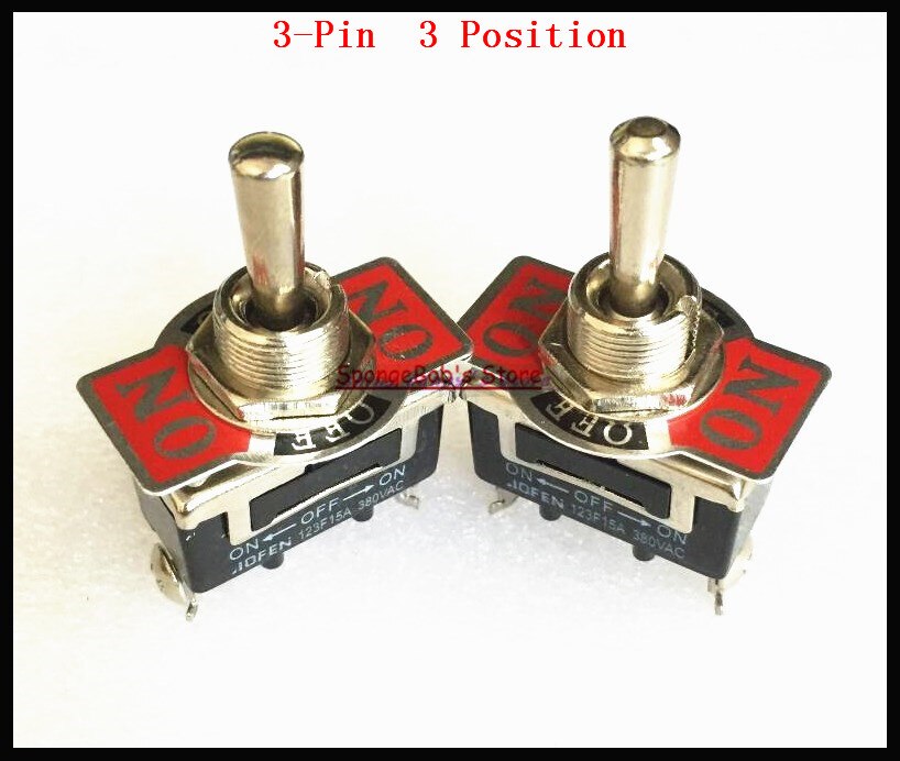 5pcs/Lot 123F 3-Pin 3 Position ON-OFF-ON Spring Re... – Grandado
