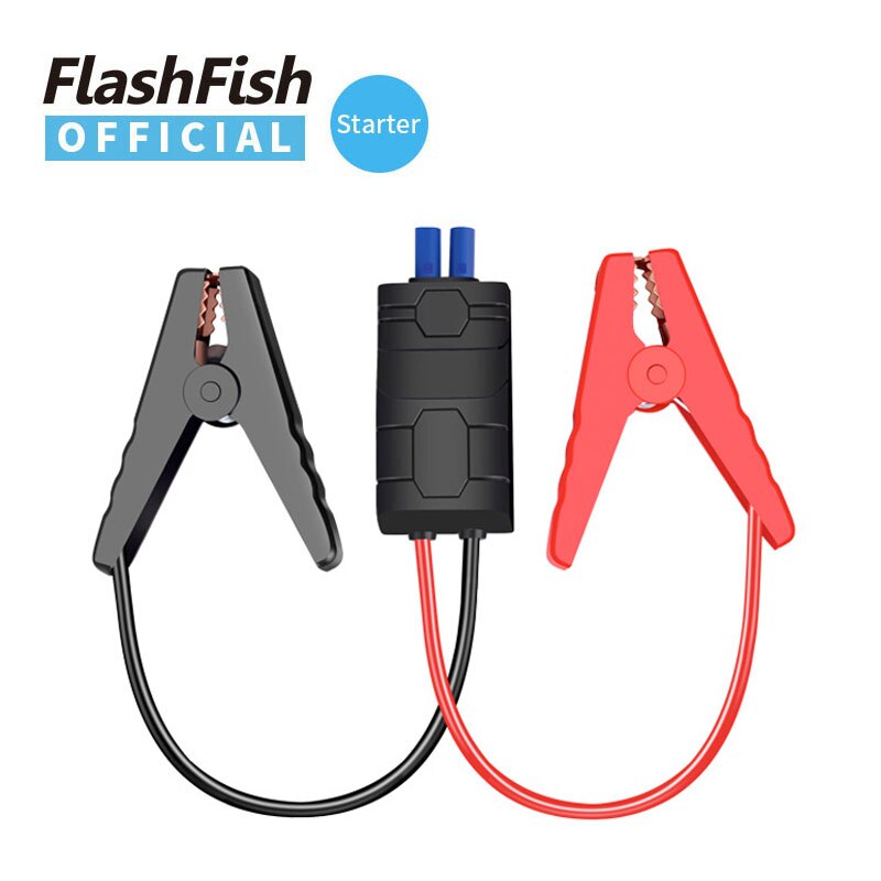 Smart Booster Cables Auto Emergency Car Battery Clamp Accessories Wire Clip Red-black Clips For Car Jump Starter