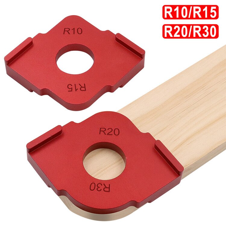 2 st/set  r10-r15 r20-r30 träpanel radie quick-jigg fräsbord bits gravyr maskin trimmer jig hörn mallar kit