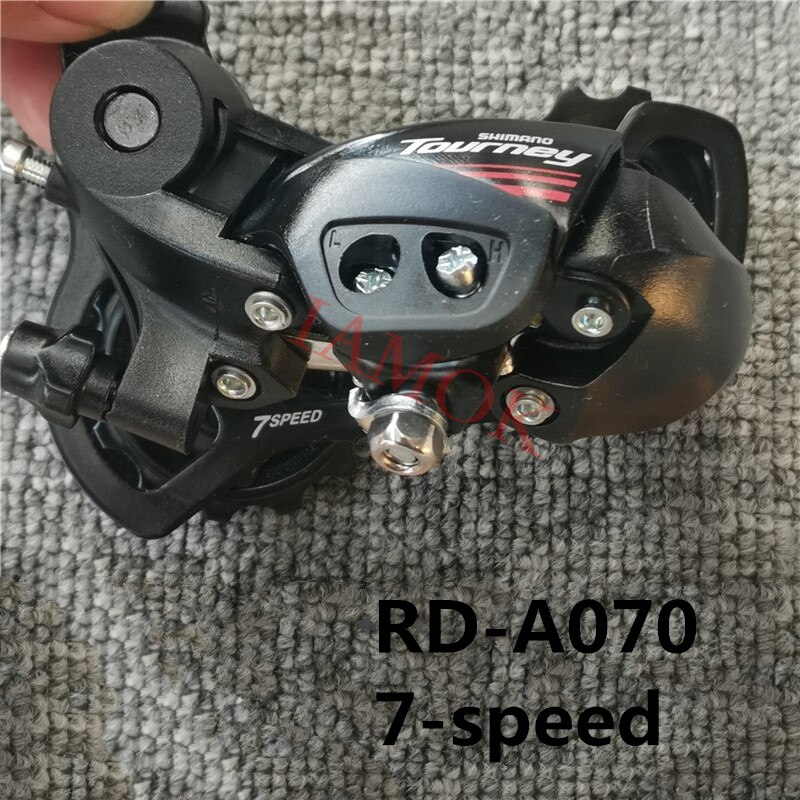 SHIMANO-desviador trasero TOURNEY RD-A070, 11/13T, 7 velocidades, Iamok, piezas de bicicleta de montaña