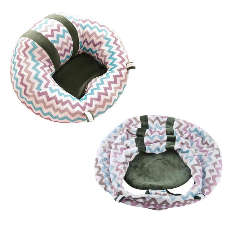 Sofa Support Seat Cover Baby Plush Chair Learning To Sit Comfortable Toddler Nest Puff Washable without Filler Cradle Sofa Chair: 13