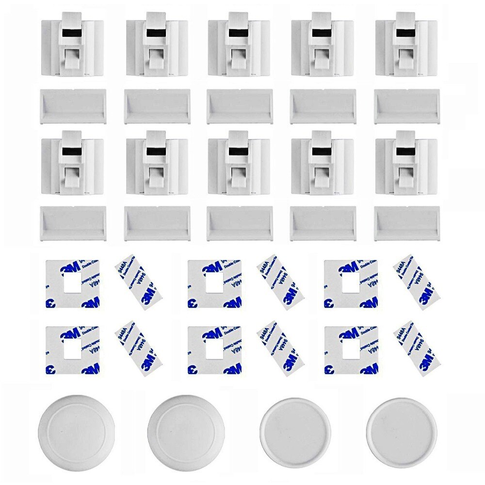 10 zamków 2 klucze bezpieczeństwo dziecka zamki magnetyczne zestaw ochrona dzieci drzwi robić szafki szuflada szafka bezpieczeństwa zabezpieczenie przed dziećmi