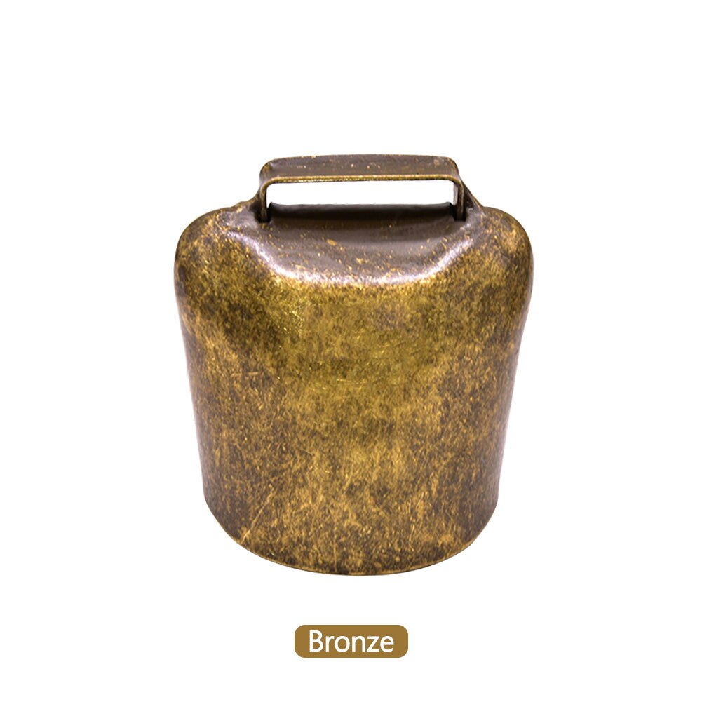 Livestock Cow Horse Sheep Cattle Grazing Bell Upgraded Version Anti Lost Loud Bell Anti Theft Metal Bell Farm Animal Supplies: Bronze / S