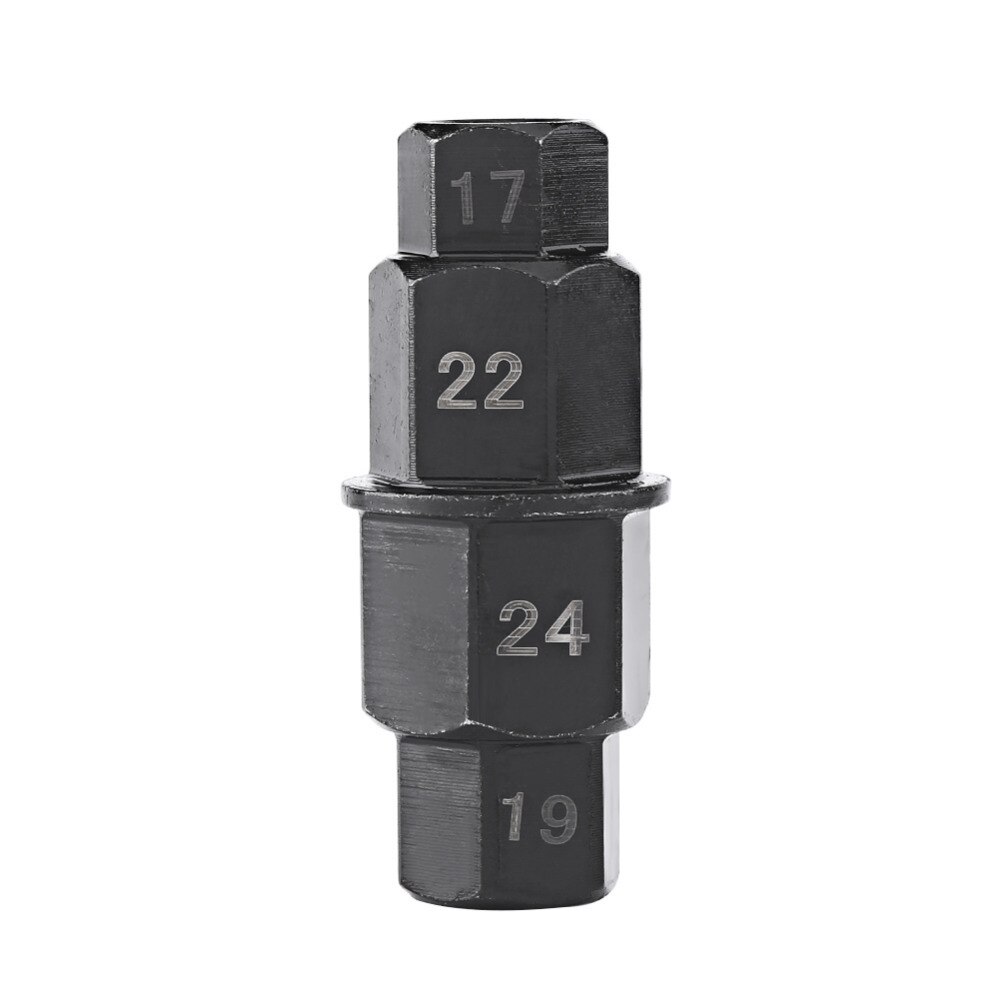 1pc 17 19 22 24mm moottoripyörän etutakapyörän akselin kuusio 17 19 22 24mm akselin kuusioakselin karan poistotyökalu moottoripyörän akselin työkalu