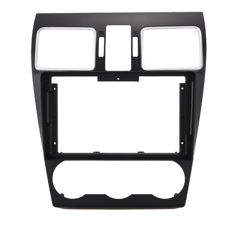 Bil  o 2 din instrumentpanel fascia ramme adapter til subaru forester 9 tommer cd/dvd frontplade ramme monteringssæt