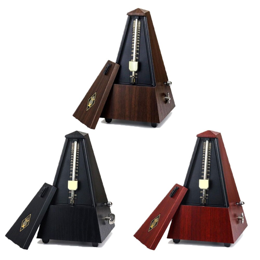 Metrónomo para guitarra, tipo torre, timbre, ritmo mecánico, péndulo, metrónomo para guitarra, bajo, Piano, violín, accesorios