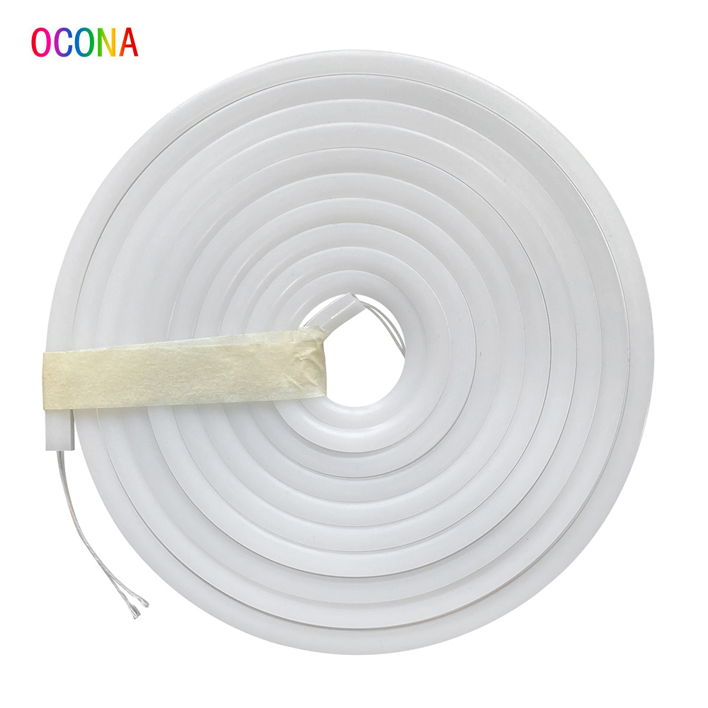 Tube Néon Flexible Super Fin, Sans Bande LED, Diffuseur Étanche IP67 pour SMD COB, 3mm, 4mm, 5mm, Vue Latérale, 4x10mm