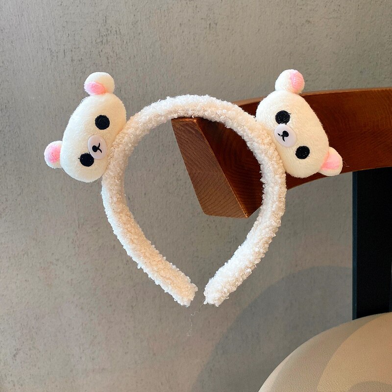 Winter Leuke Bloem Hoofdband Haar Clip Koreaanse Vrouwen Wassen Gezicht Make-Up Haarbanden Meisjes Accessoires Hoofddeksels: 13