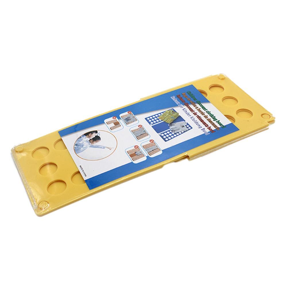 Clothes Folder T-Shirt Top Clothes Folders Magic Folding Board Flip Fold Kids Laundry Organizer Clothes Tools Style: Yellow