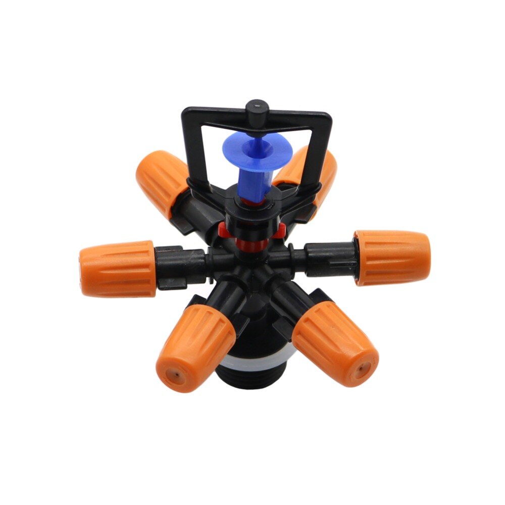 360 Degrees Multi-nozzle sprinkler Agriculture Greenhouse Spray up vertically, Suspension Nozzle Water Fogger 1 Pcs