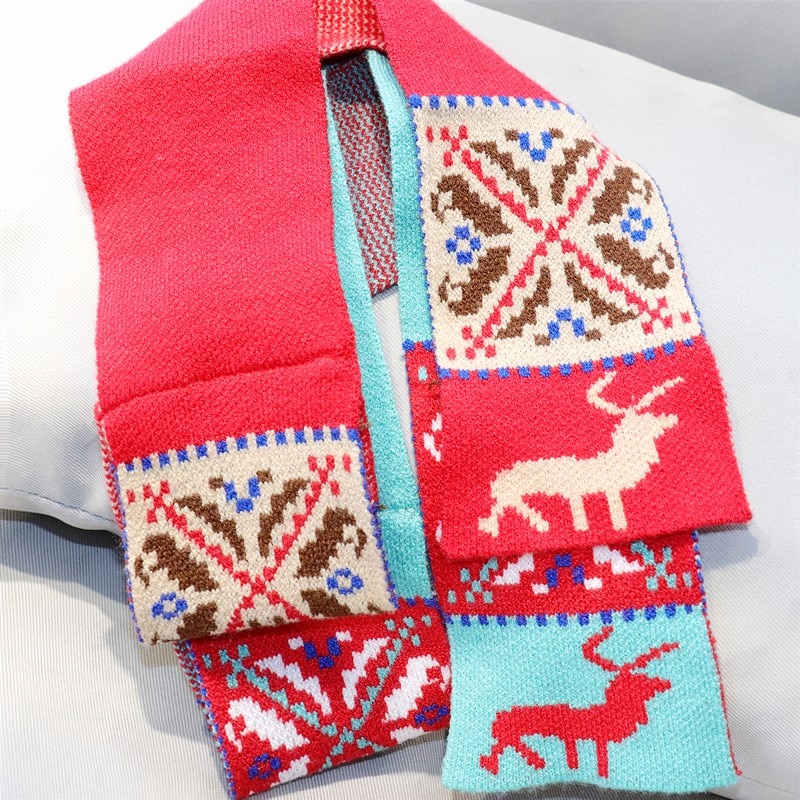 Kerst Winter Hond Kleding Elanden Warme Trui Sturen Sjaal Cartoon Hond Kleding Voor Kleine En Middelgrote Huisdieren Shirt Yorkshire Chihuahua
