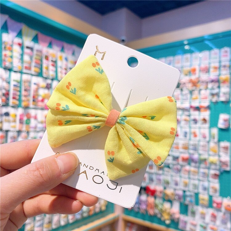 Fermagli per capelli a farfalla per ragazze accessori per capelli perni per capelli per bambini manopole per capelli con fiocco Barrettes strumenti per lo messa in piega dei capelli per bambini copricapo: 03