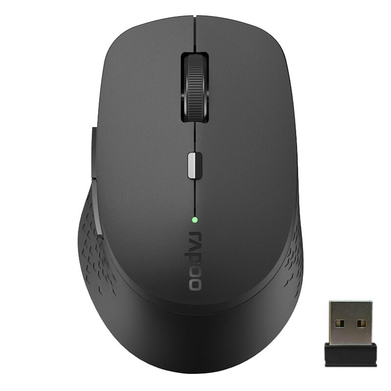 Bezprzewodowa mysz Bluetooth z odbiornikiem USB mysz wielomodowa bezprzewodowa mysz do laptopa komputer PC Macbook Mouse 2.4GHz 1600DPI