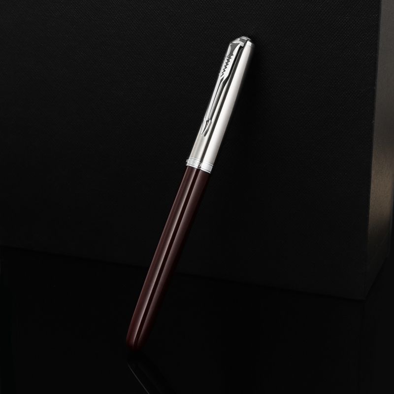 Jinhao – stylo plume classique 86, fournitures scolaires, papeterie de bureau pour étudiants,: Rouge