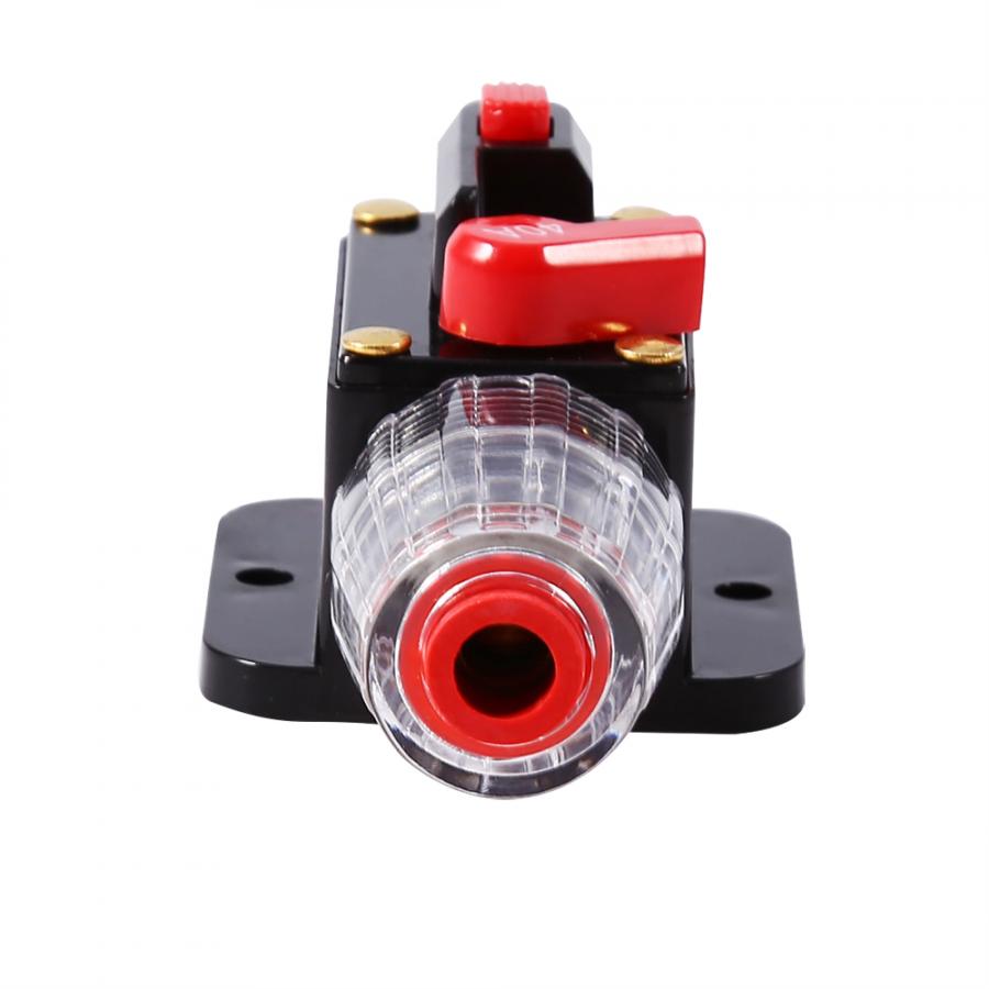 Electric Disconnector 12V DC 40A Circuit Breaker Reset Fuse Resettable Convenient Easy Use for Car