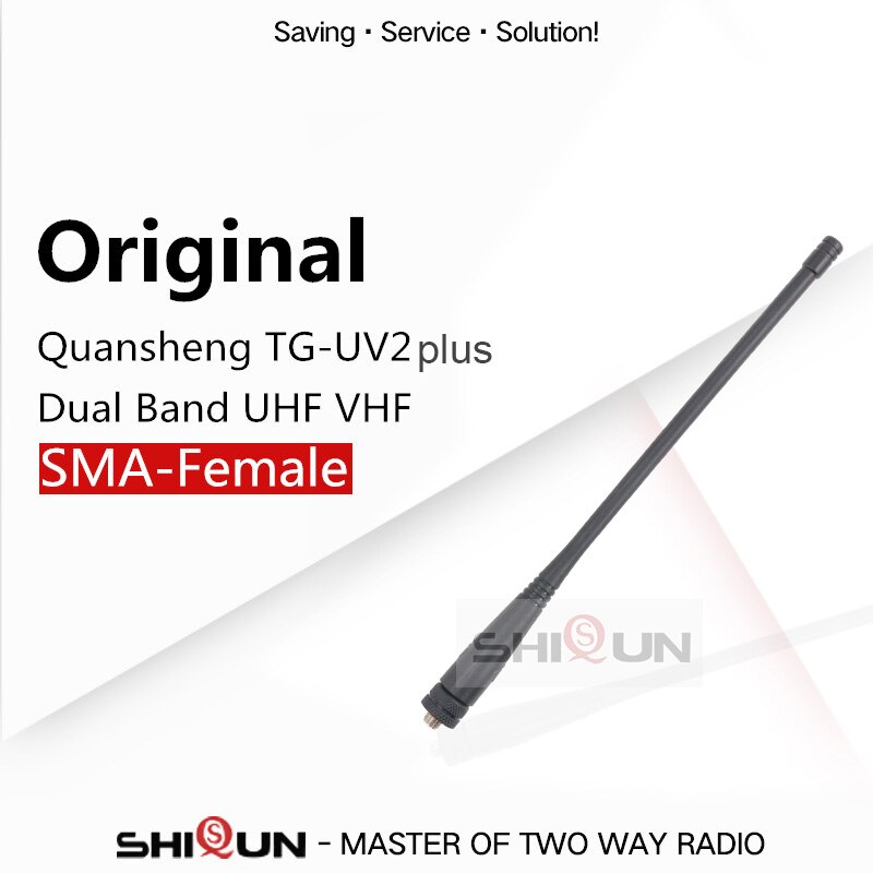 Original TG-UV2 Plus Antenne High Gain VHF UHF Tri-band Antenne für Quansheng TG-UV2 Plus