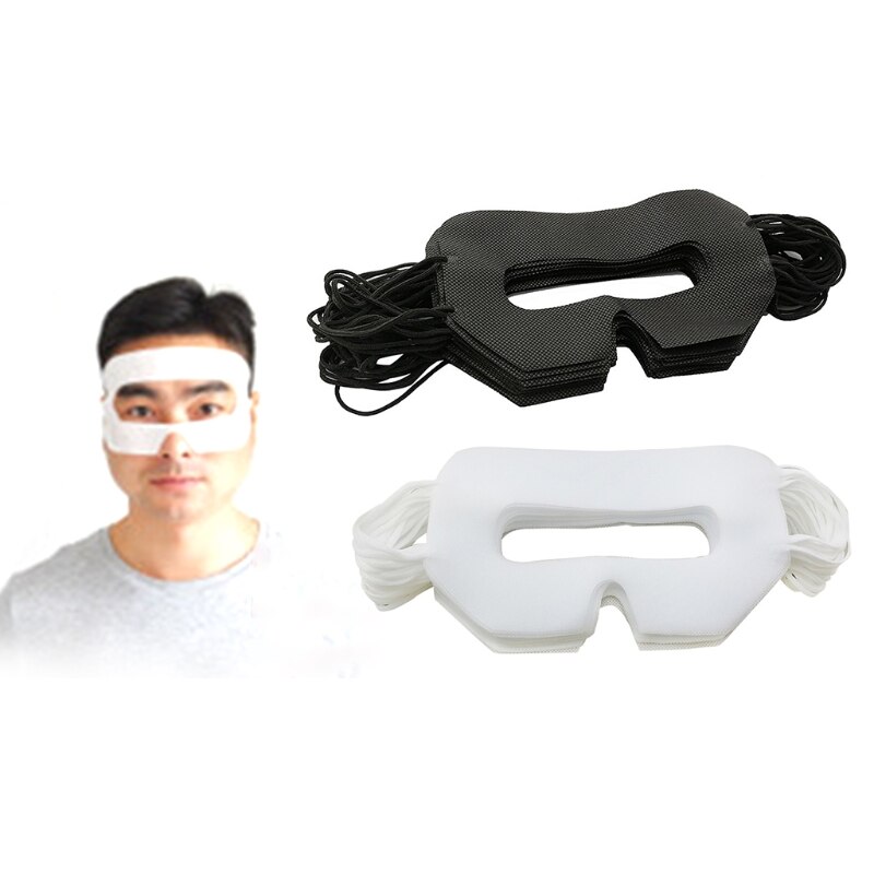 100 Stuks Niet-geweven Eye Pads Wegwerp Sanitaire Eye Patch Gezichtsmasker Voor Htc Vive Playstation 3D Virtuele werkelijkheid