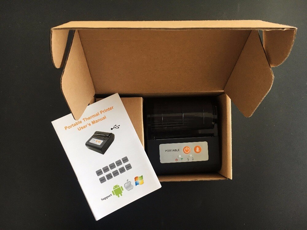 80mm bluetooth mobile barcode receipt thermal printer