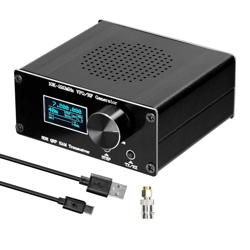 20K-220Mhz Superheterodyne Receiver SDR HAM QRP Transceiver RF Generator Radio Debugger For Homebrew QRP Transceivers: Default Title