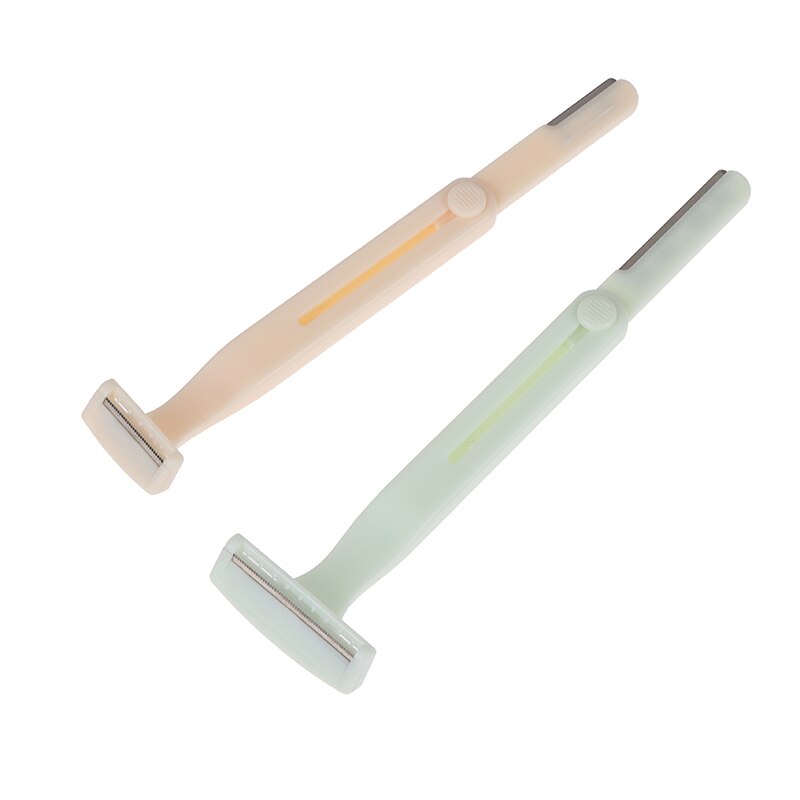 Rasoir télescopique à Double tête pour femmes, rasoir manuel, Ultra-fin, Portable pour jambes et aisselles