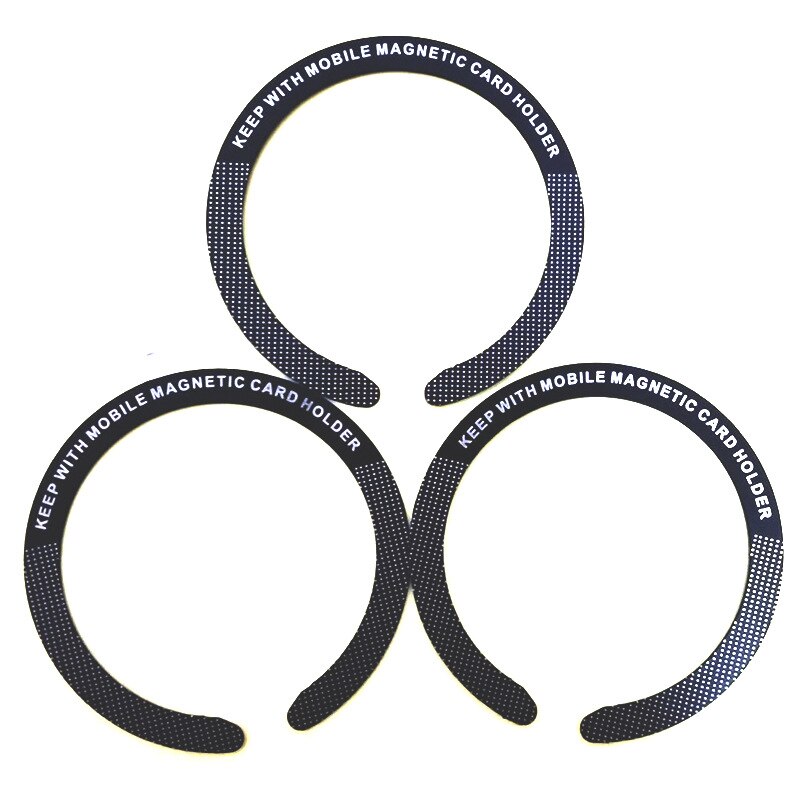 For MagSafe Magnetic Plate Ring Universal Metal Sticker Wireless Charger Sheet Magnet Car Phone Holder Plate for iPhone Samsung