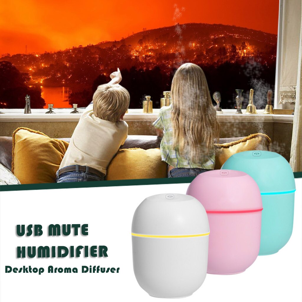 25 # Luchtbevochtiger Usb Aromatherapie Diffuser Luchtbevochtiger Demper Aroma Diffuser Machine Essentiële Olie Ultrasone Mist Maker