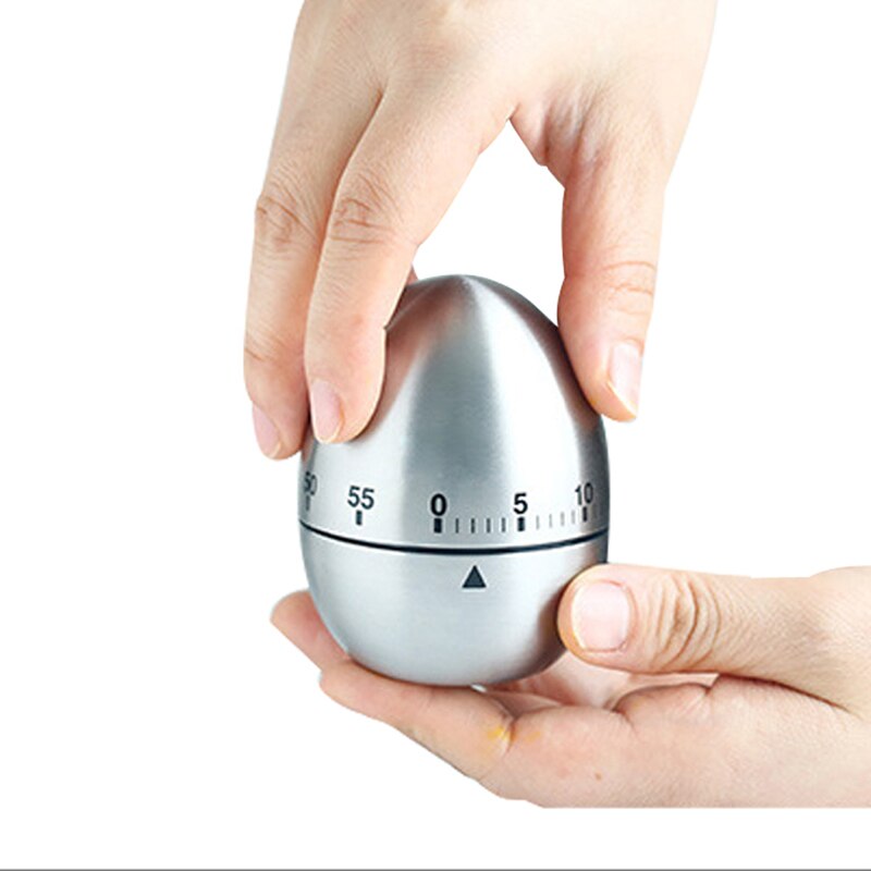 Stainless Steel Cooking Tool Timer Garden Watering Timer Mechanical eggs Kitchen Timer Alarm Clock 60 Minutes Z07