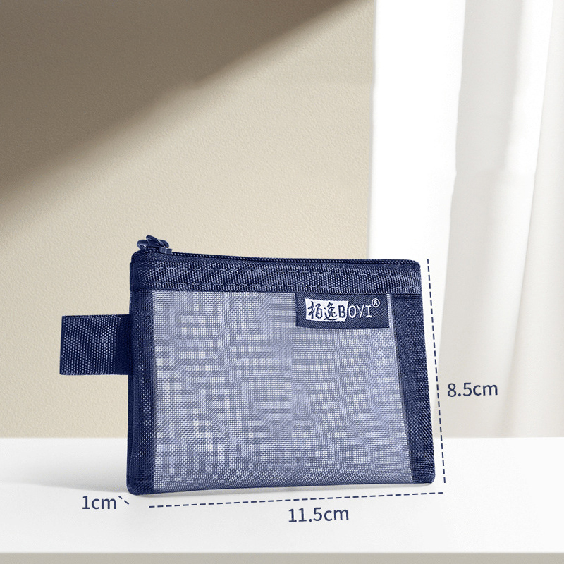 Portable Mini Zipper Quare Mesh Storage Bag,zippered Mesh Cosmetic Bag,small Square Mesh Coin Purse Travel Storage Carry Pouch: light green