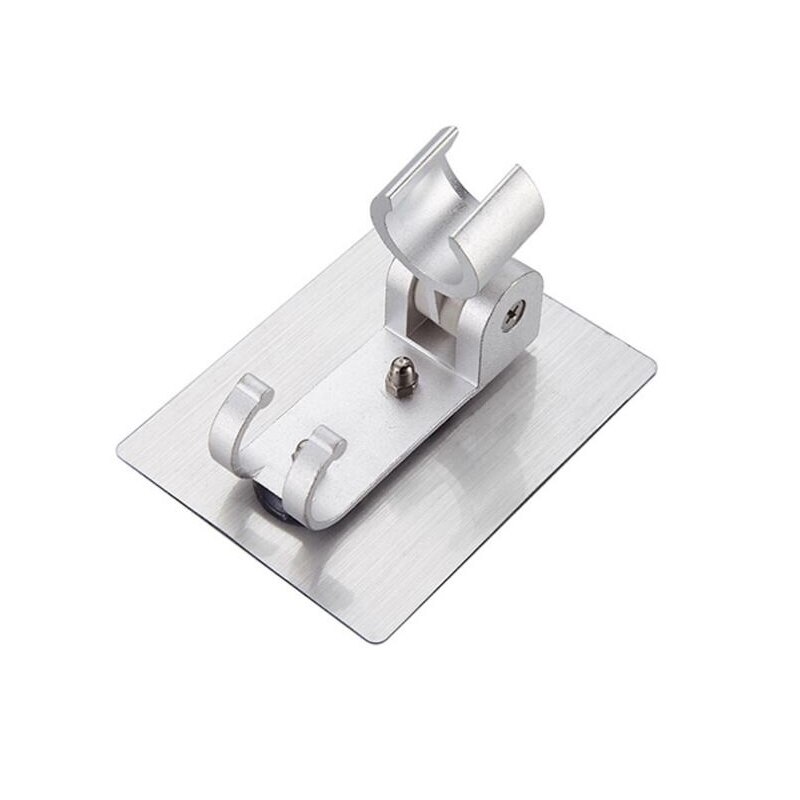 Bathroom Shower Head Stop Button High Pressure 3 Spary Setting Rainfall Jetting 360 degree Adjustable Hand Shower Head: shower head  holder